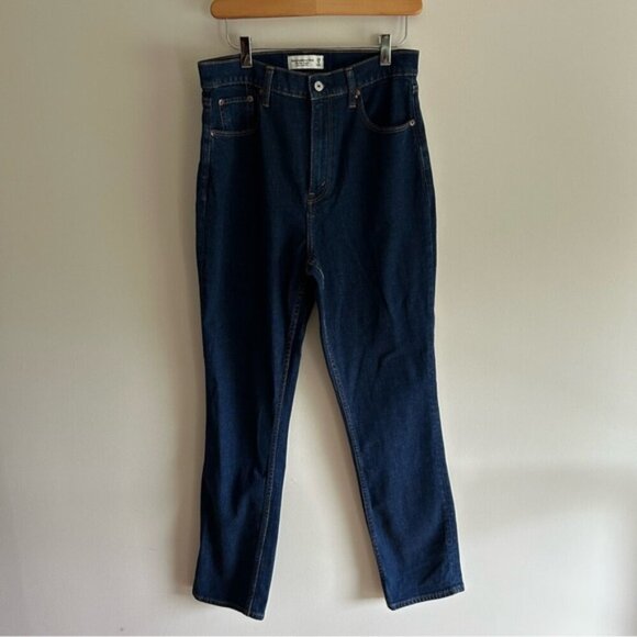 Abercrombie & Fitch The Slim Straight Ultra High Rise Jeans sz 29 - Picture 2 of 9